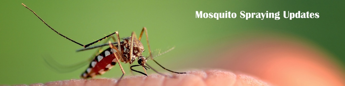 Mosquito Spraying Updates